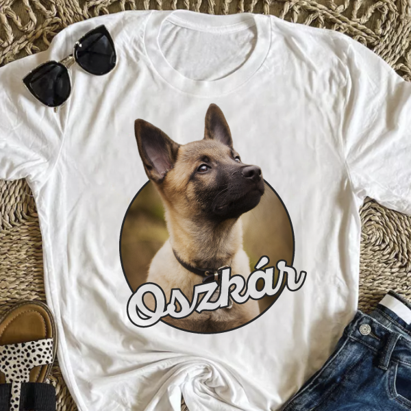 Gazdis Póló Fényképpel