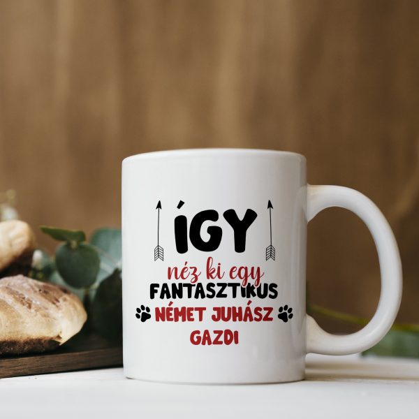 Így néz ki egy fantasztikus német juhász gazdi bögre