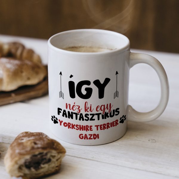 Így néz ki egy yorkshire terrier gazdi bögre