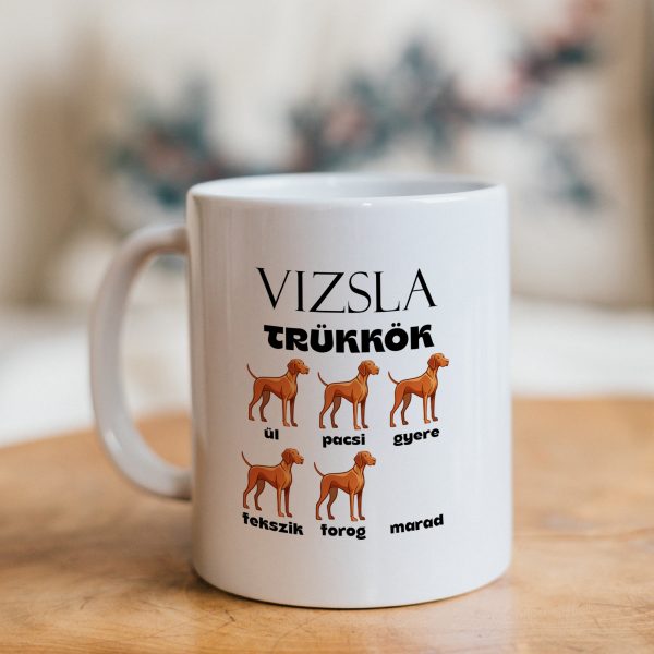 Vizsla trükkök bögre