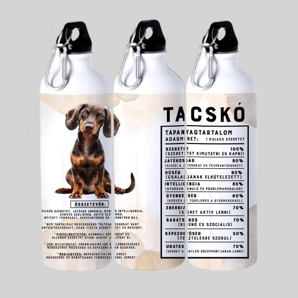 Tacskó összetevők kulacs