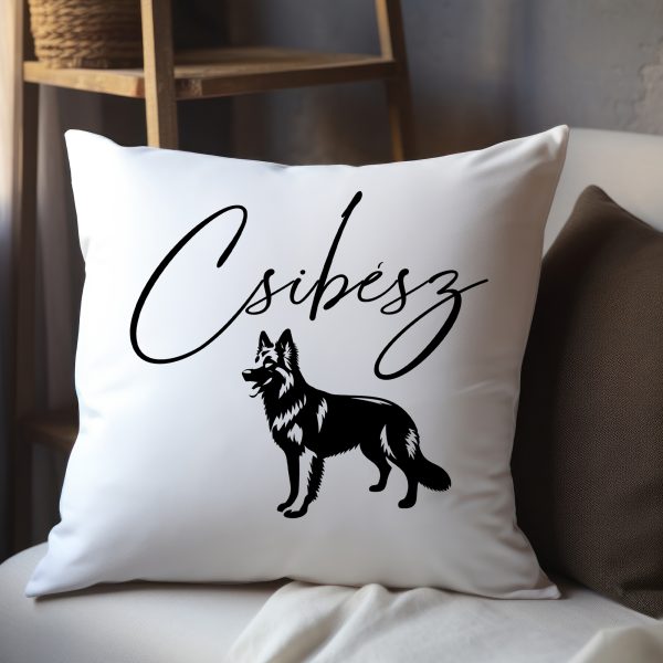 Német juhászos párna névvel