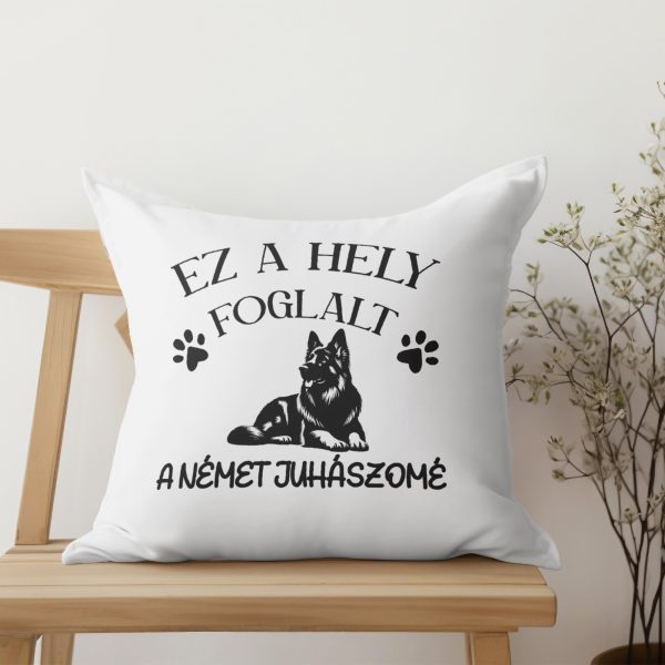 Ez a hely foglalt, német juhászos párna