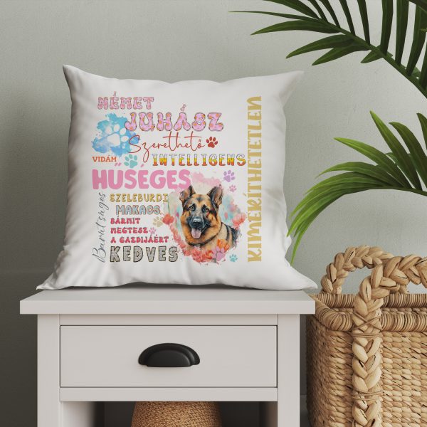 Német juhász jellemzők párna