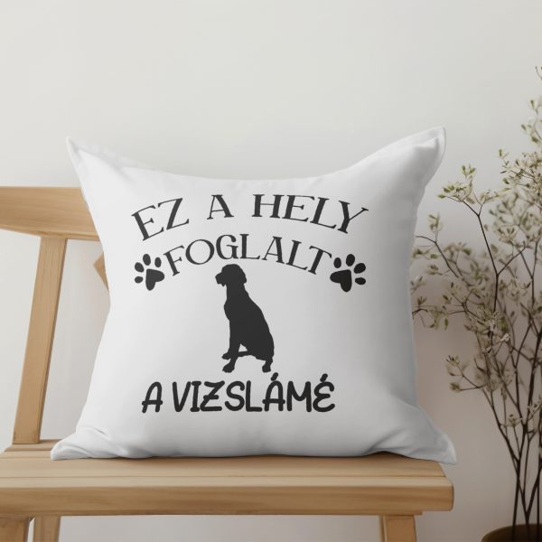 Ez a hely foglalt, vizslás párna
