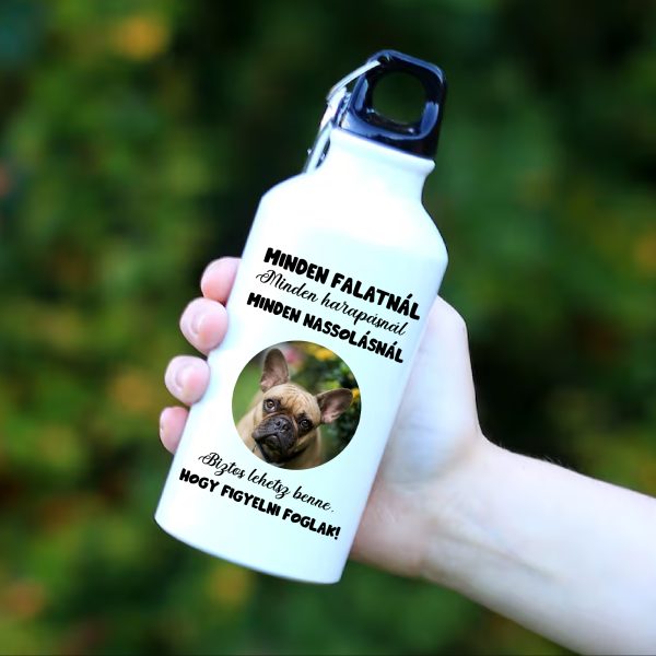 Minden falatnál… francia bulldogos kulacs