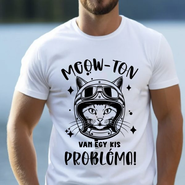 Meow-ton van egy kis probléma póló