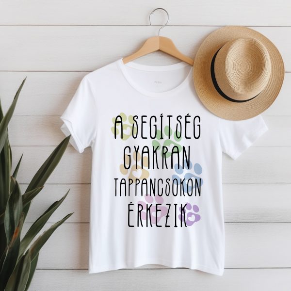 A segítség gyakran tappancsokon érkezik póló