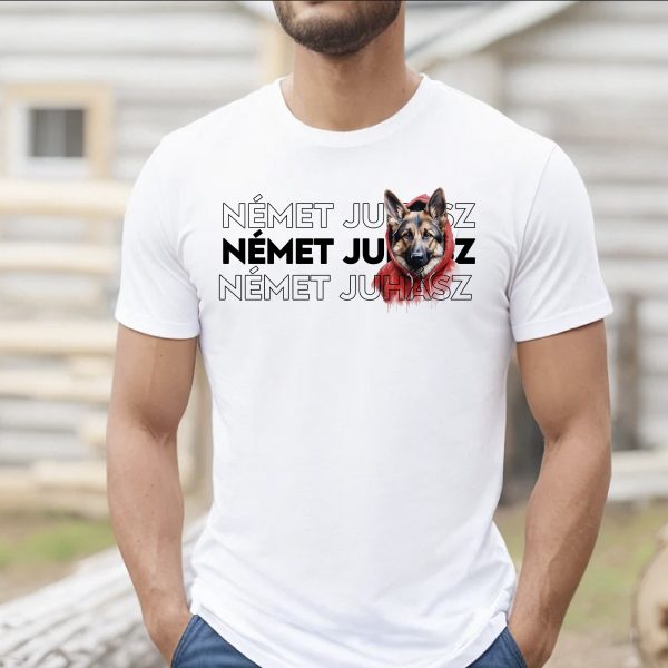 Pulcsis német juhászos póló