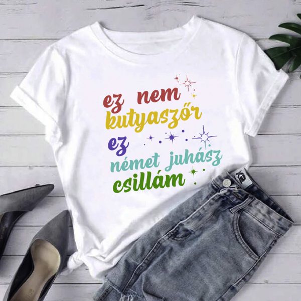 Ez nem kutyaszőr  német juhászos póló