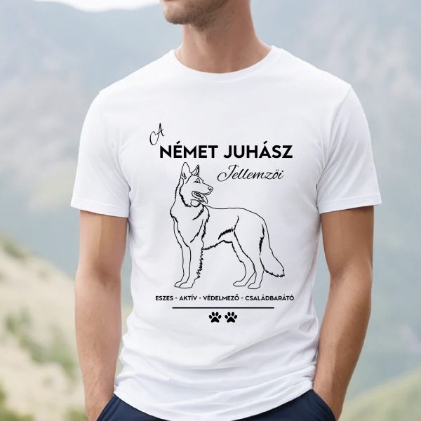 A német juhász jellemzői póló