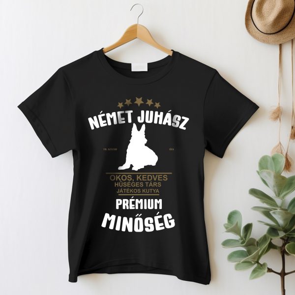 Német juhász, prémium minőség póló