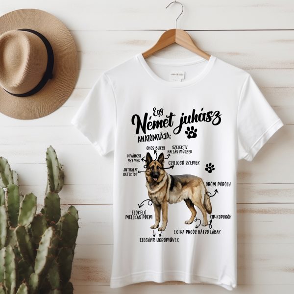 Egy német juhász anatómiája póló
