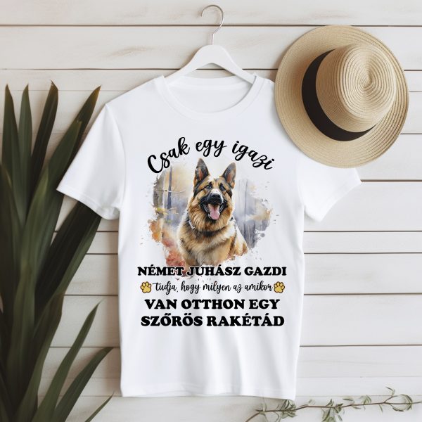 Csak egy igazi német juhász gazdi tudja.. póló