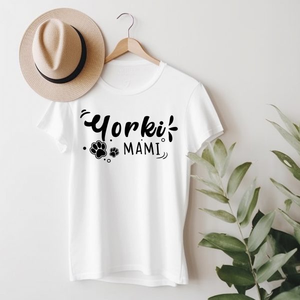 Yorki mami tappancsos póló