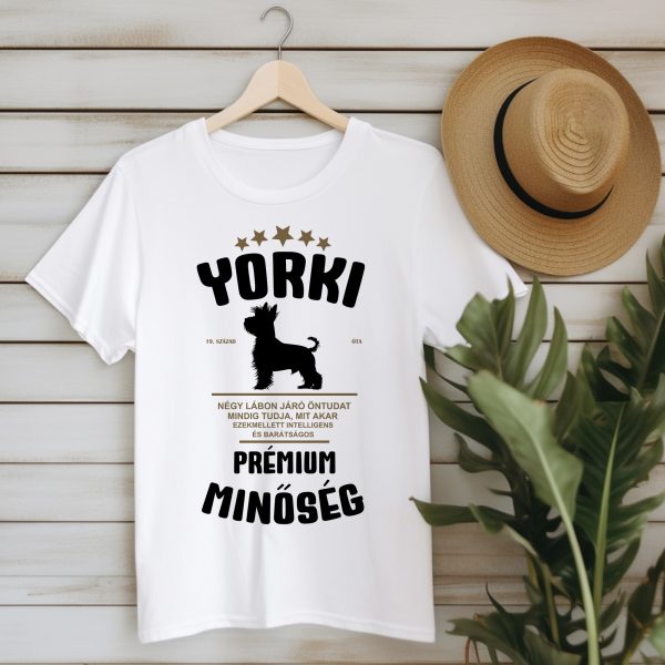 Yorki, prémium minőség póló