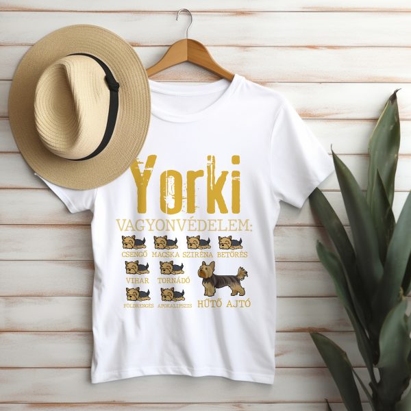 Yorki vagyonvédelem póló