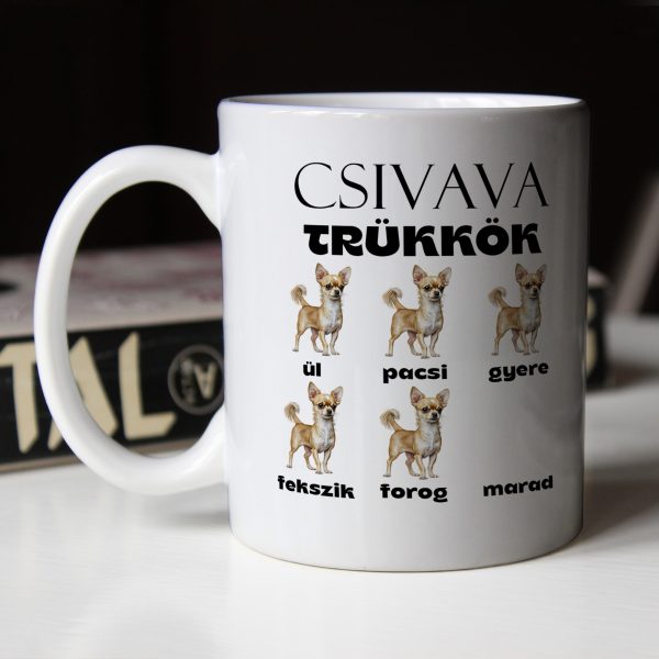 Csivava trükkök bögre
