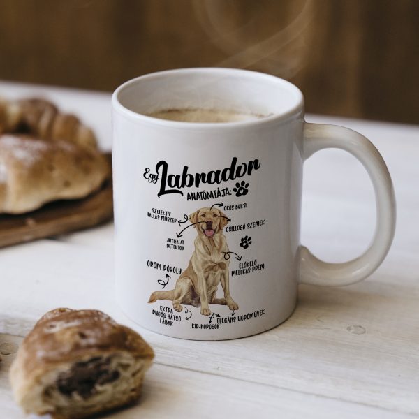 Egy labrador anatómiája bögre