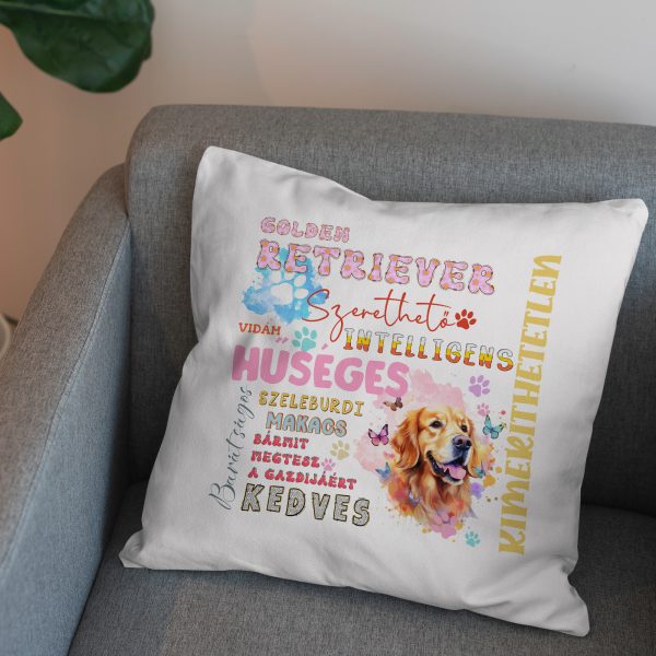 Golden retriever jellemzők párna