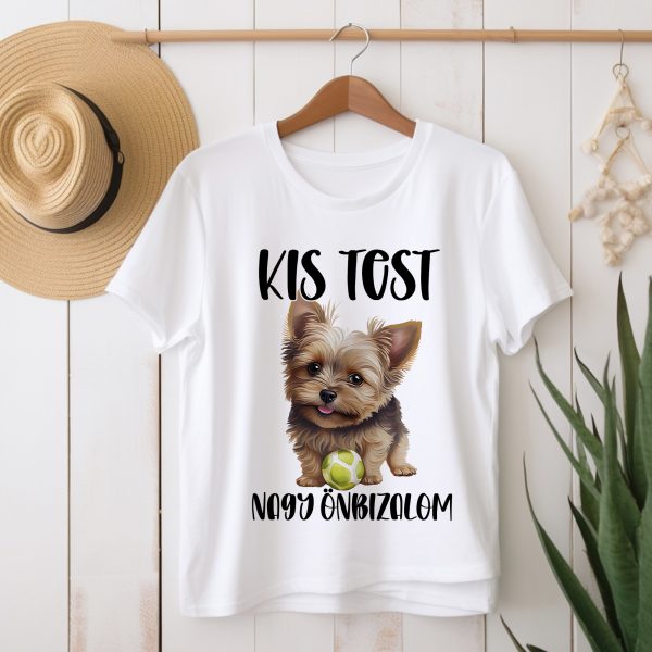 Kis test nagy önbizalom yorkis póló