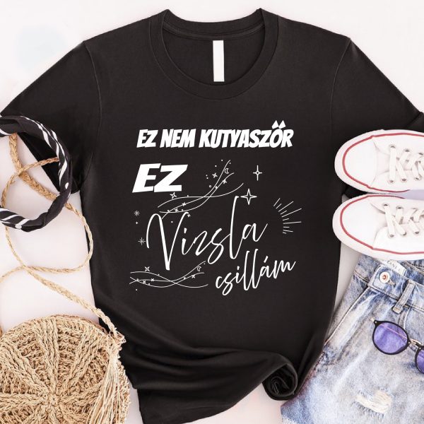 Ez nem kutyaszőr, ez vizsla csillám póló