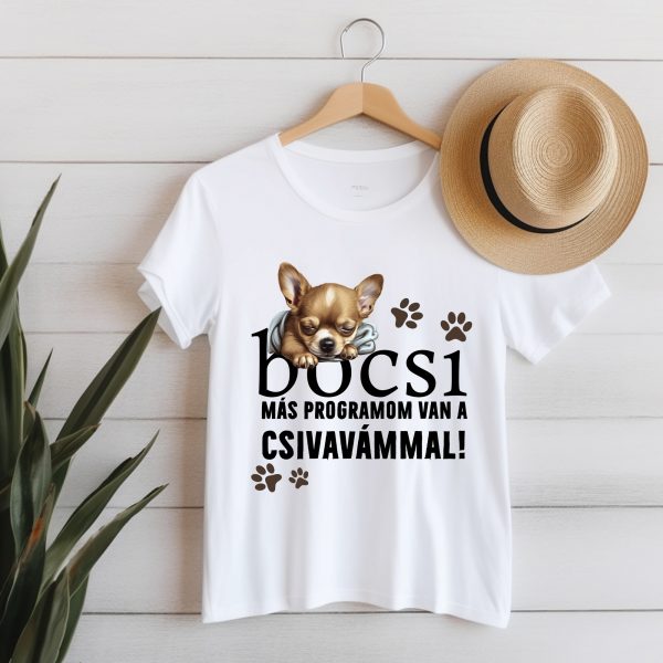 Bocsi más programom van a csivavámmal póló