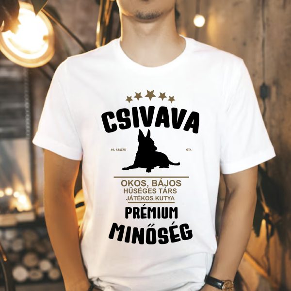 Csivava prémium minőség póló